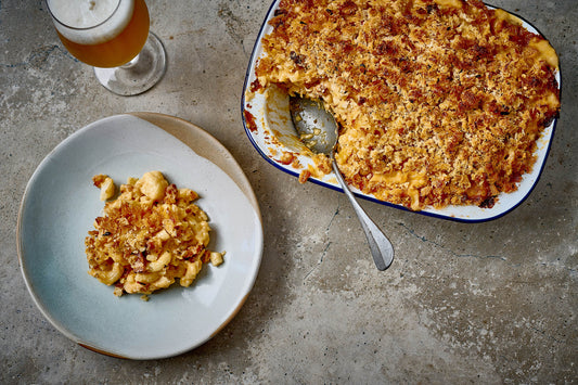 Smokey Mac n’ Cheese w/ Cauliflower + Speck