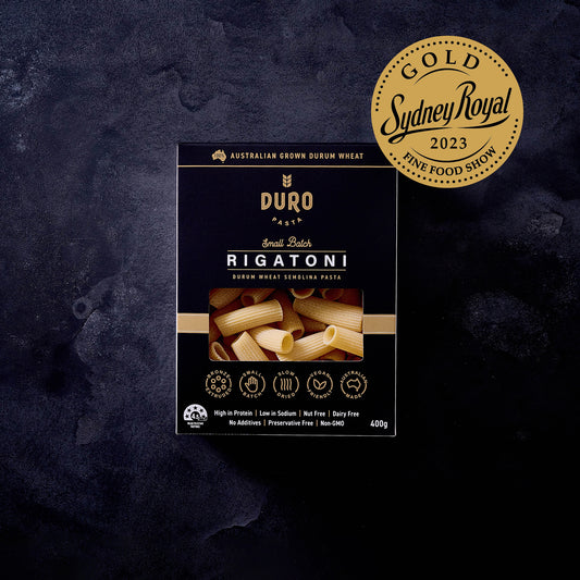 Duro Pasta Rigatoni with gold medal